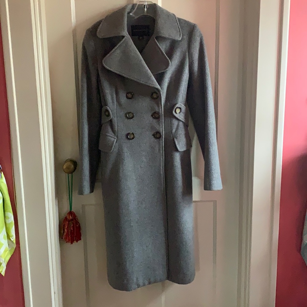 Vintage double breasted military style coat